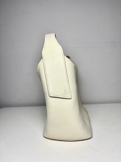 Banana Republic Leather Pre-owned Stone Pebble Grain Small Purse
