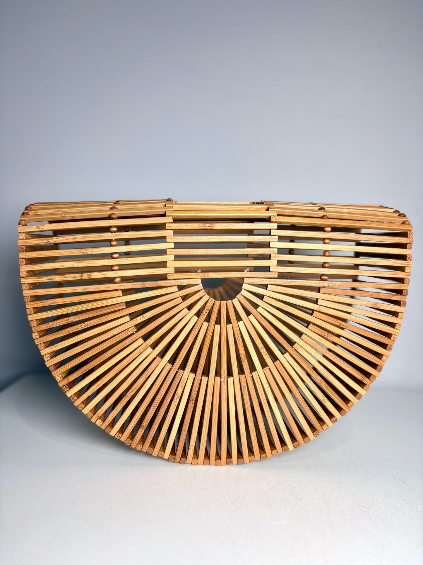 Women's Cult Gaia Woven Ark Large Bamboo Pre-owned Bag