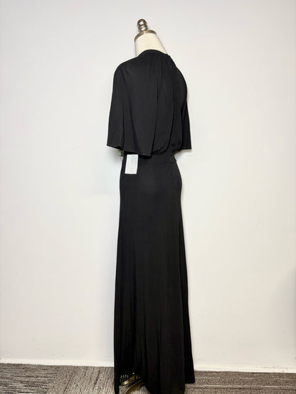 Women Size M Toteme Hamapden Fluid Midi Black Pre-owned, NWT Dress