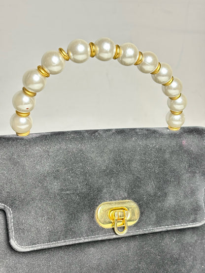 Cabrelli Black Suede Vintage Pre-owned Small Purse