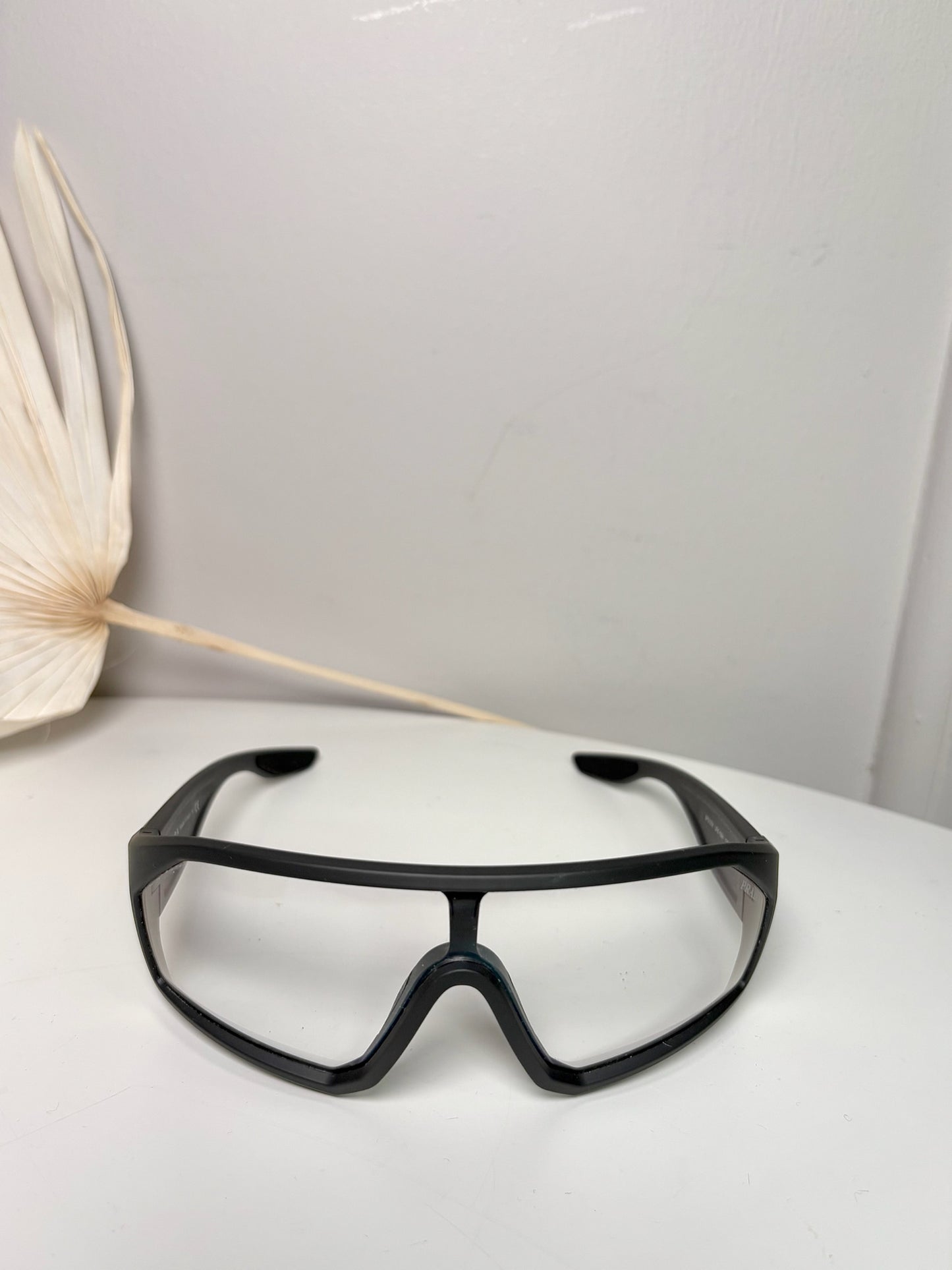 Prada Gray Men's Linea Rossa Sunglasses