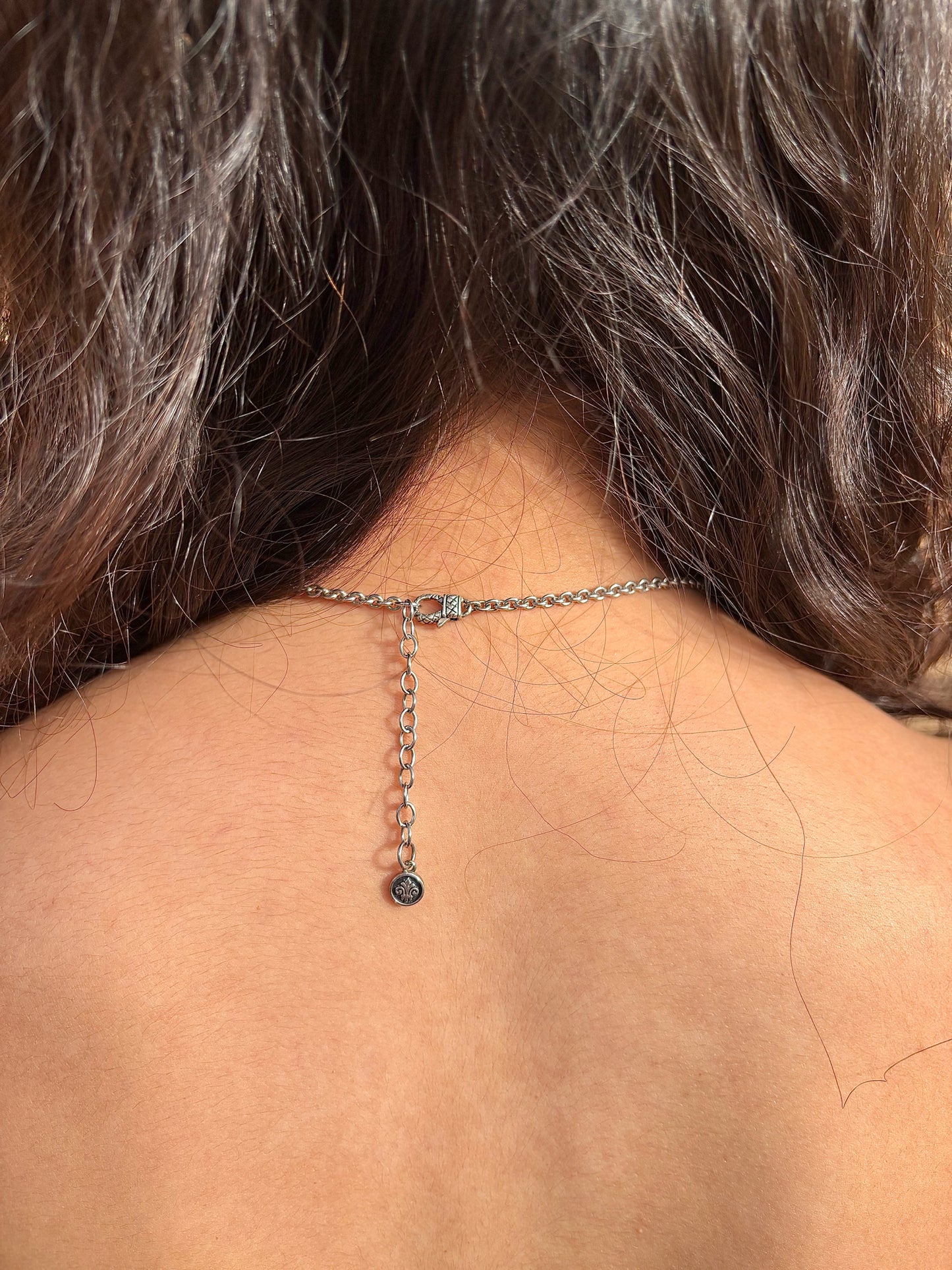 Andrea Candela Onyx 18K Gold, 925 Sterling Silver Necklace