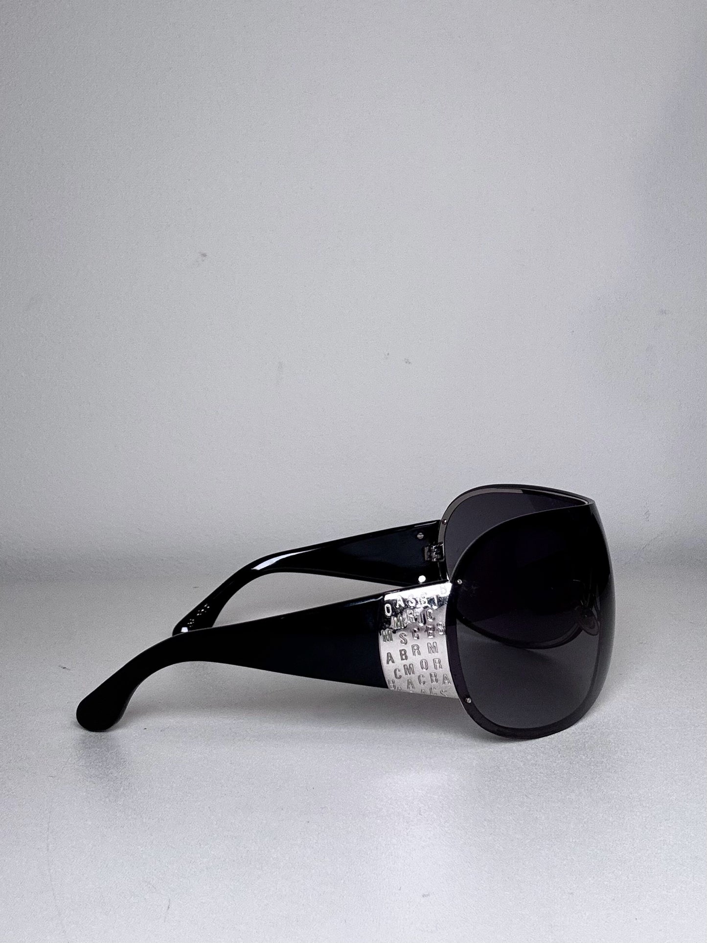 Marc Jacobs Pre-owned Black, Gradient Shield Sunglasses