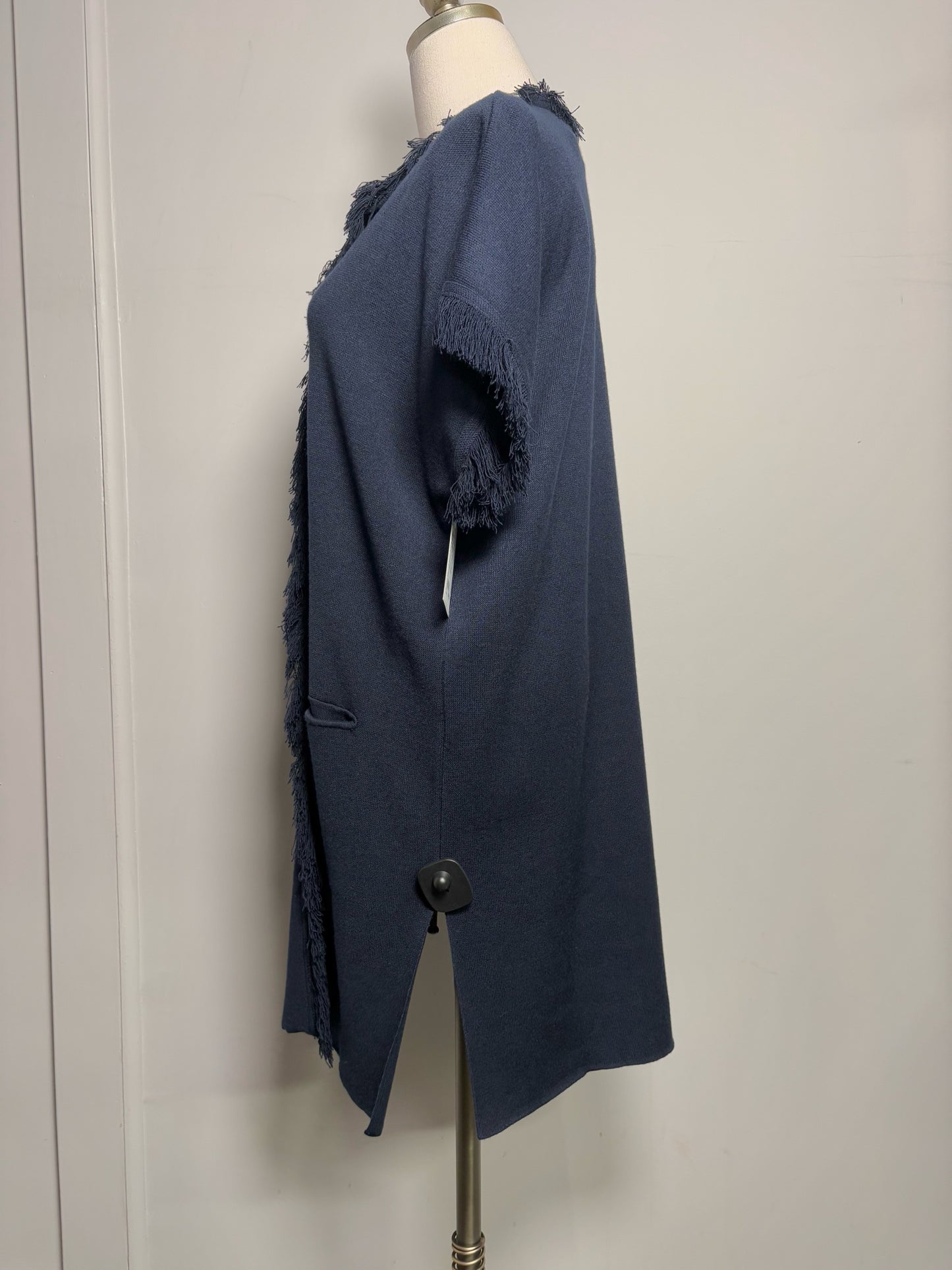 Women Size M Bianna Contempo Blue Modal Blend Sweater