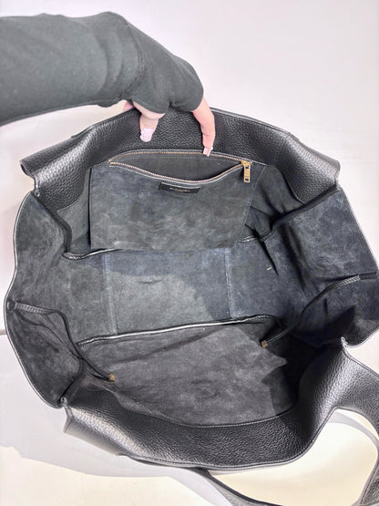 Leather Yves Saint Laurent Black Deer Skin Large Purse