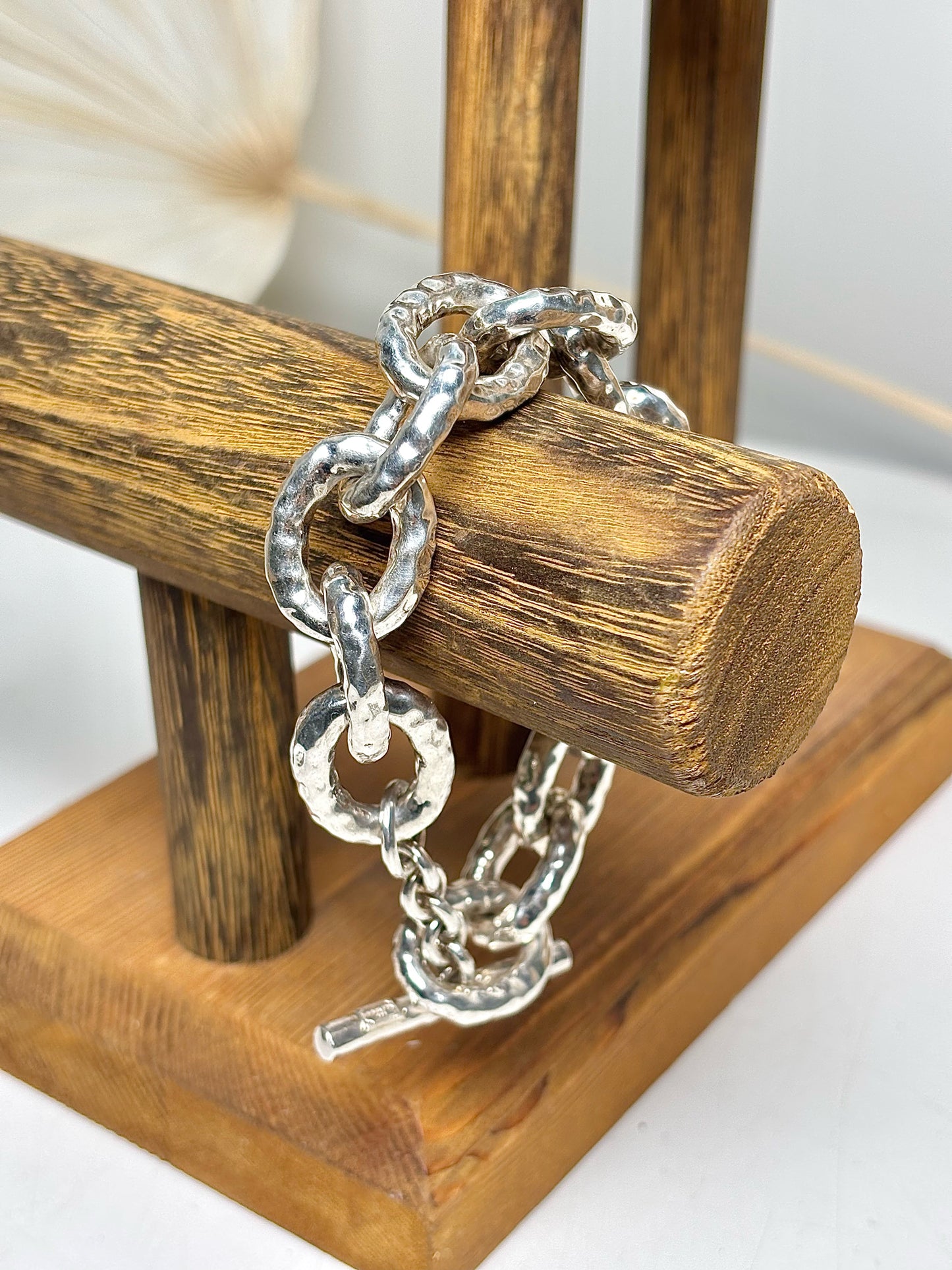 Ippolita Polished, Hammered Glamazon Bastille Toggle Bracelet