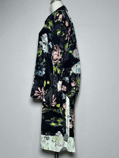 Women Size 40 Joseph Black Floral NWT, Pre-owned Skirt
