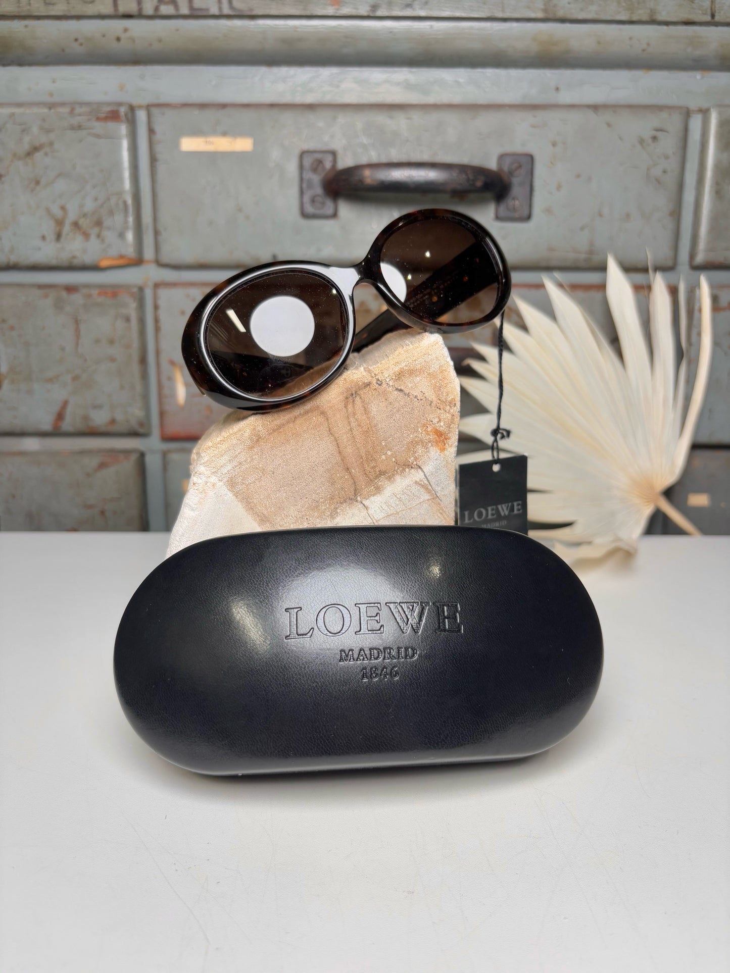 Acetate Loewe Tortoishell Sunglasses
