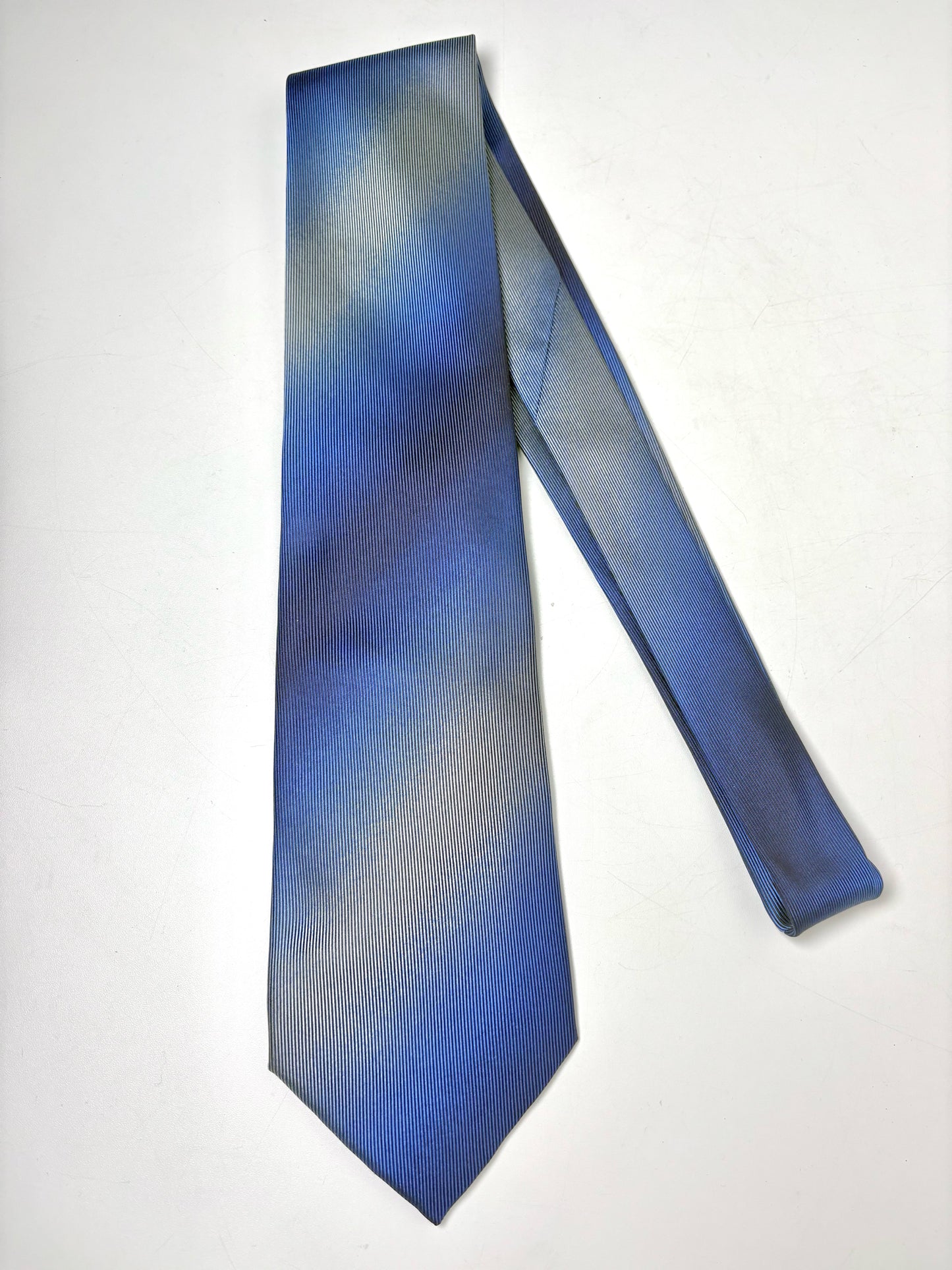 Gucci Blue Pure Silk Ombre Men's Tie
