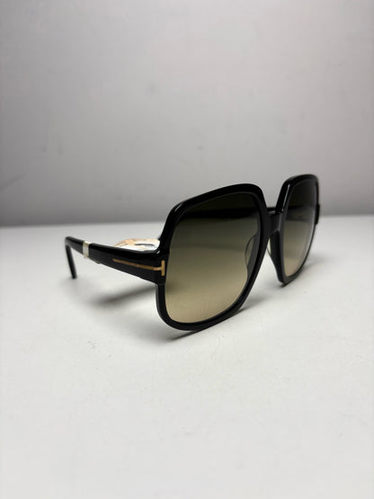 Tom Ford Women's NWT, Pre-owned Black Acetate Sunglasses