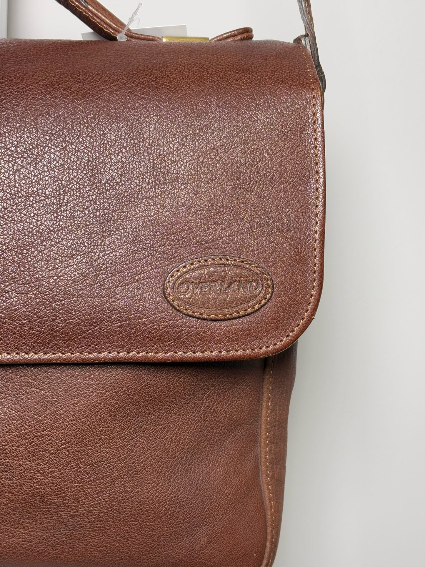 Leather Vintage Overland Briefcase