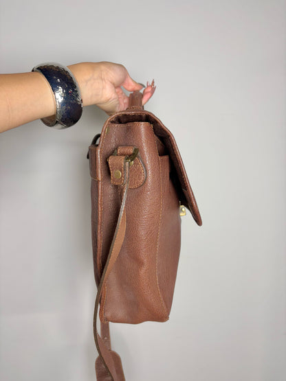 Leather Vintage Overland Briefcase