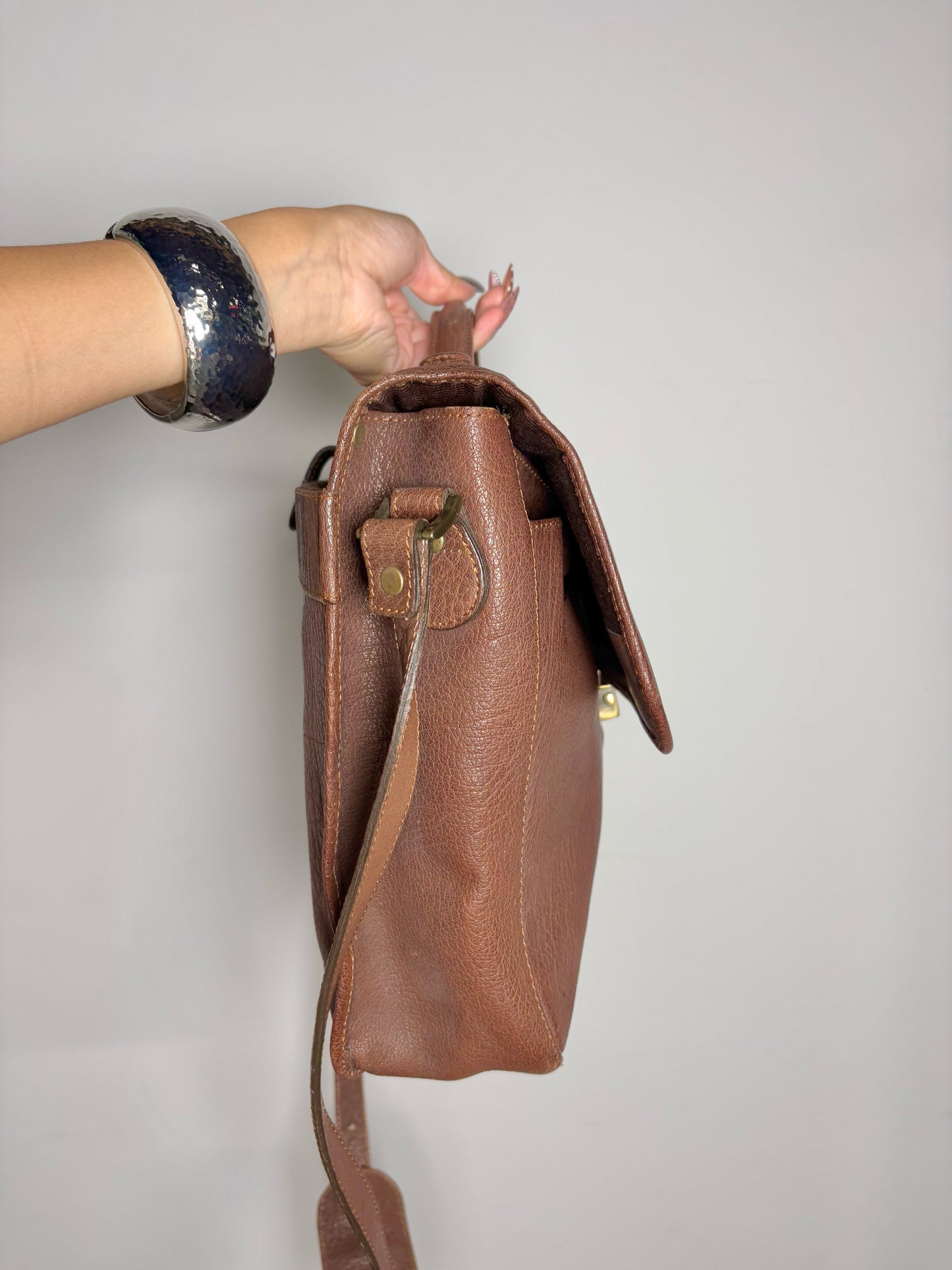 Leather Vintage Overland Briefcase