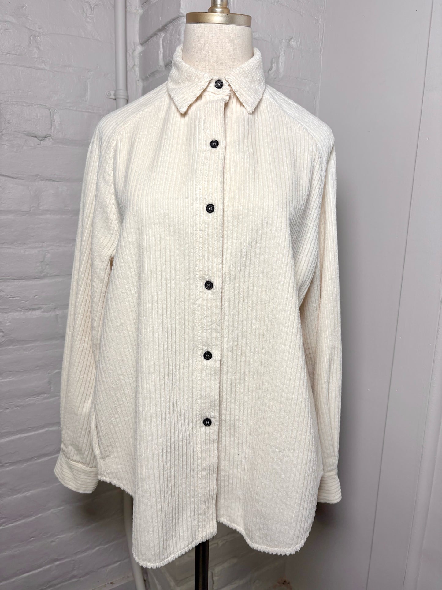 Women Size 42 ( 6 US) Rosso35 Cream Cord Jacket