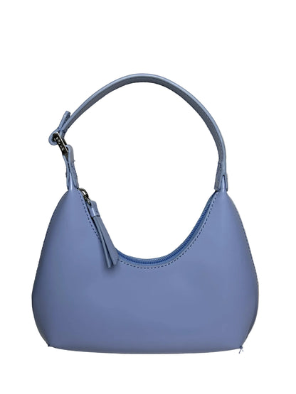 Baby blue "By Far" purse