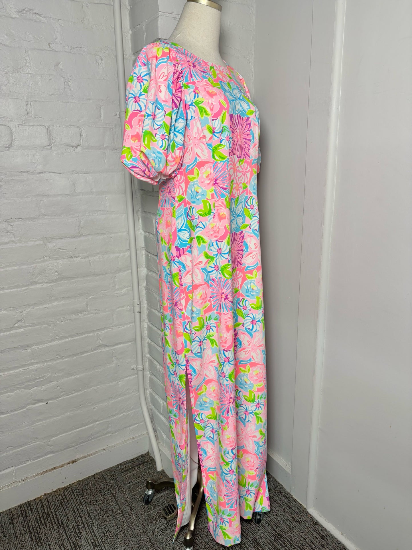 Women Size 8 Lilly Pulitzer Pink Patchwork Polyester NWT Dress