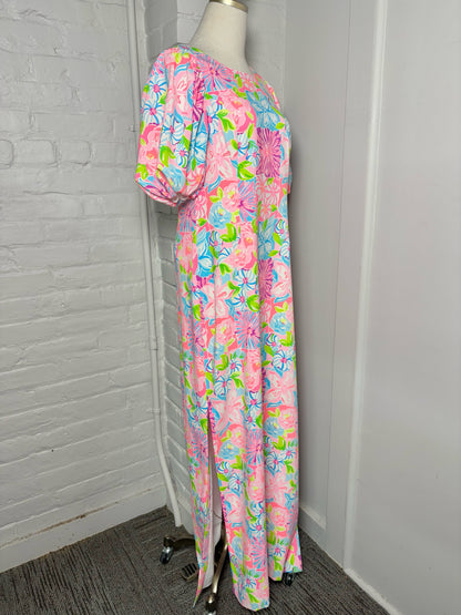 Women Size 8 Lilly Pulitzer Pink Patchwork Polyester NWT Dress