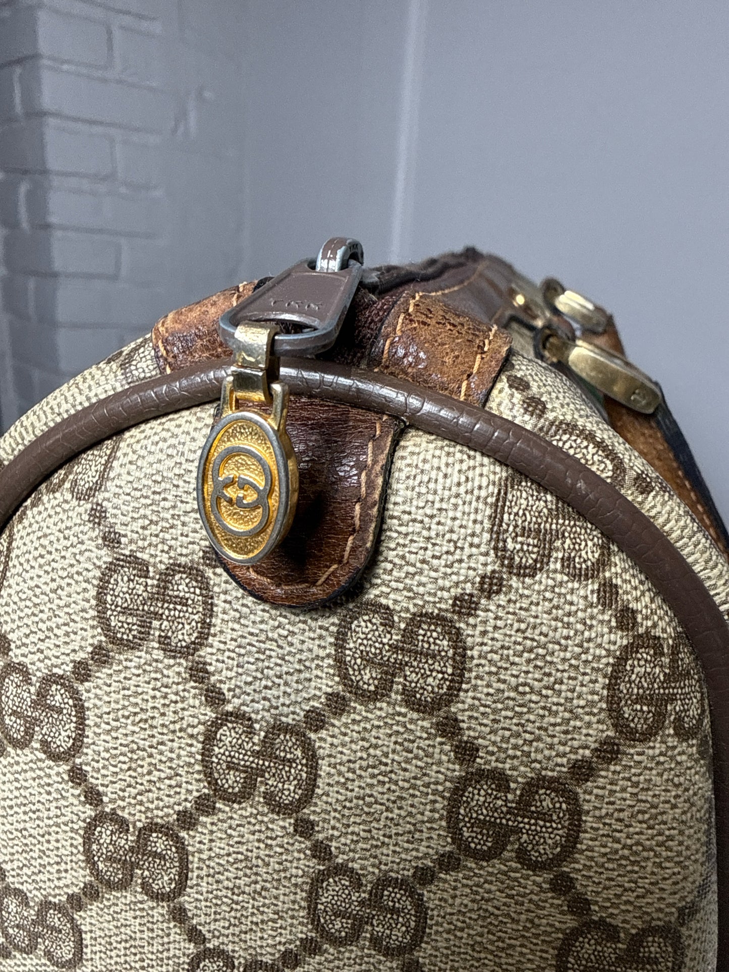 Gucci GG Supreme Boston Bag