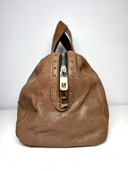 Juicy Couture Solid Pre-owned Brown Goat Leather Medium Purse