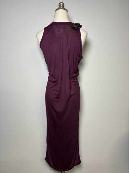 Women Size 36 (S) Lanvin Purple Tank Style Pre-owned, NWT Midi Dress