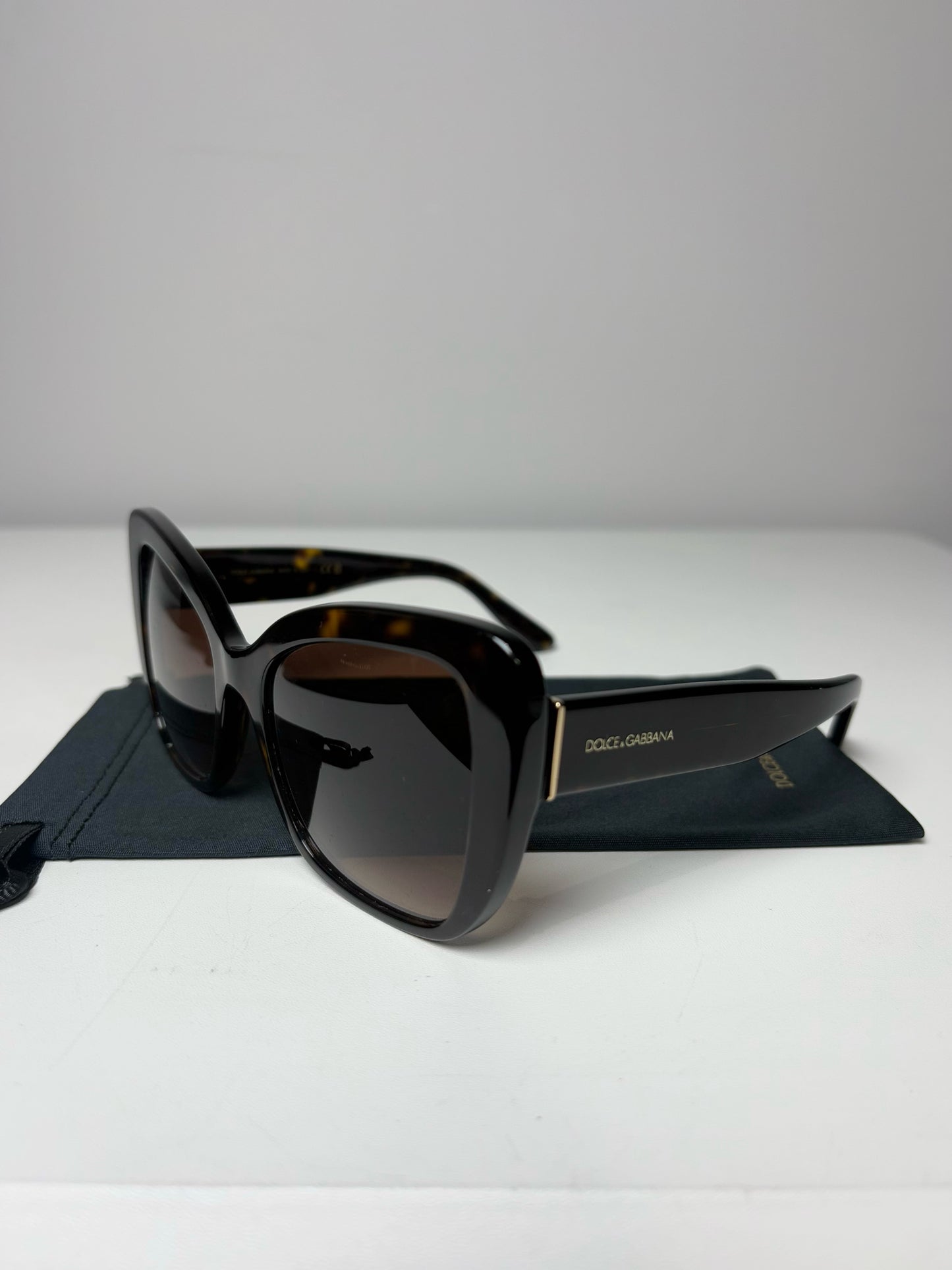 Dolce & Gabbana Brown  Acetate Havana 4348 Sunglasses