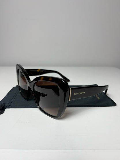 Dolce & Gabbana Brown  Acetate Havana 4348 Sunglasses