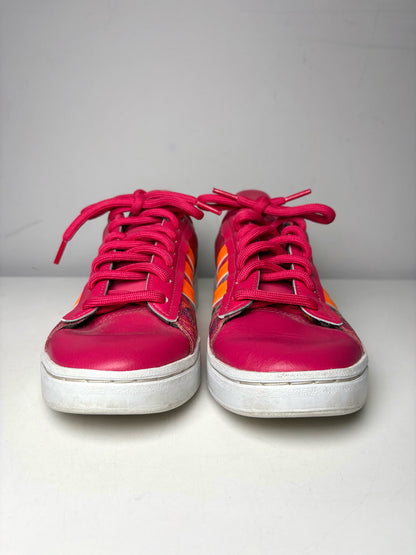 W Shoe Size 9 Adidas Pink & Orange Pre-owned Sneakers