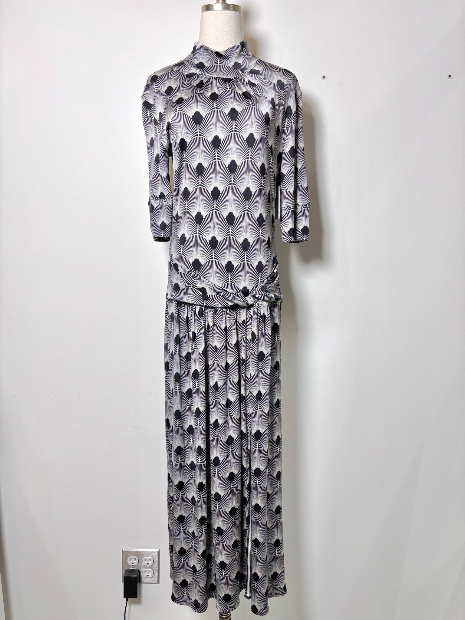 paco rabanne white dress Women Size 42 Paco Rabanne White Print Dress – VIDA STYLE SHOP