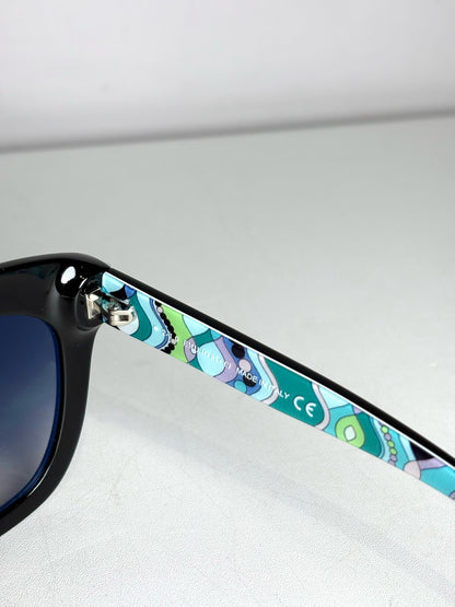Emilio Pucci EP 97 01C Pre-owned Black Acetate Sunglasses