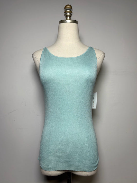 Women Size S Gucci Turquoise Solid Pure Silk Pre-owned Sweater