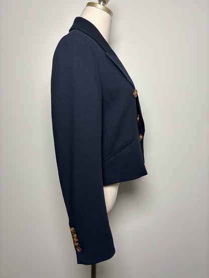 Women Size 10 Veronica Beard Navy Dickey Navis Blazer
