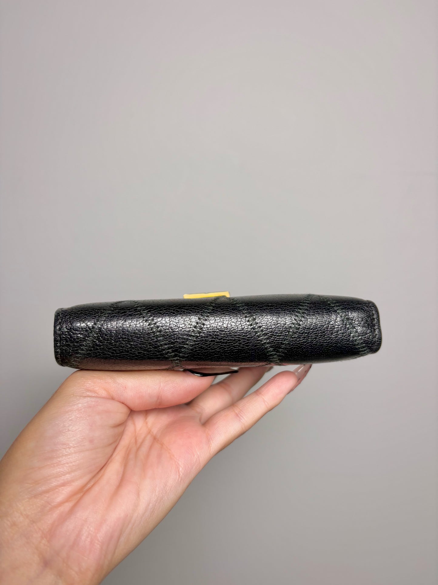 Givenchy Leather Vintage Black Bi-fold Wallet