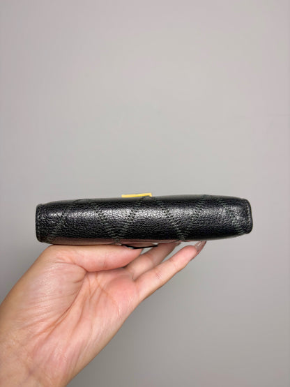 Givenchy Leather Vintage Black Bi-fold Wallet