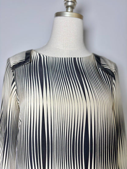 Women Size S Alice & Trixie Black & White Stripe Dress