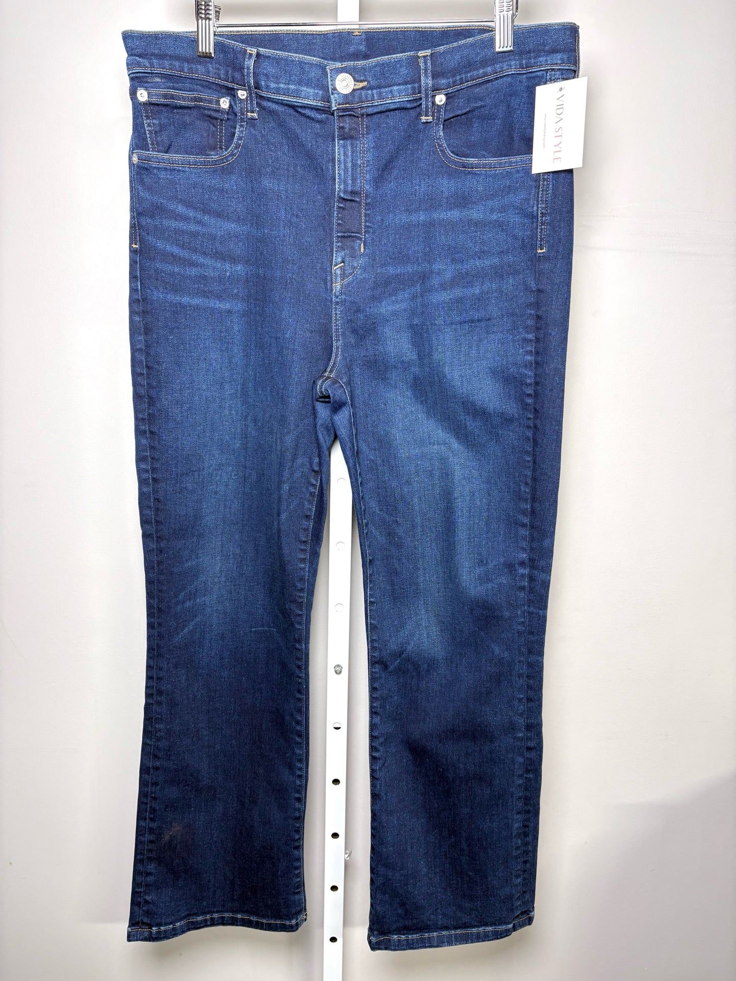 Women Size 34 AYR Indigo Blue Stretch Jeans
