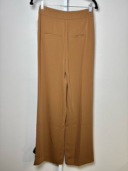 Women Size S Veronica Beard Brown Solid Polyester NWT Pants