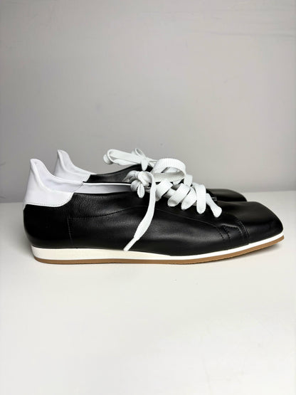 W Shoe Size 38 (8 US) Tibi Seth Black Leather Pre-owned, NWOT Lace-ups