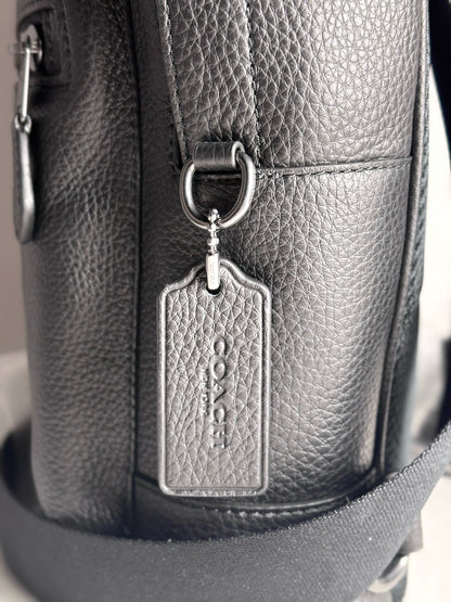 Leather Coach Leather NWT Black Backpack
