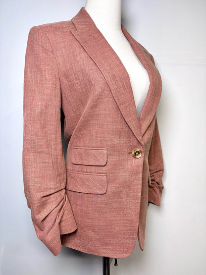 Women Size 8 Veronica Beard Rust Orange Academia Blazer