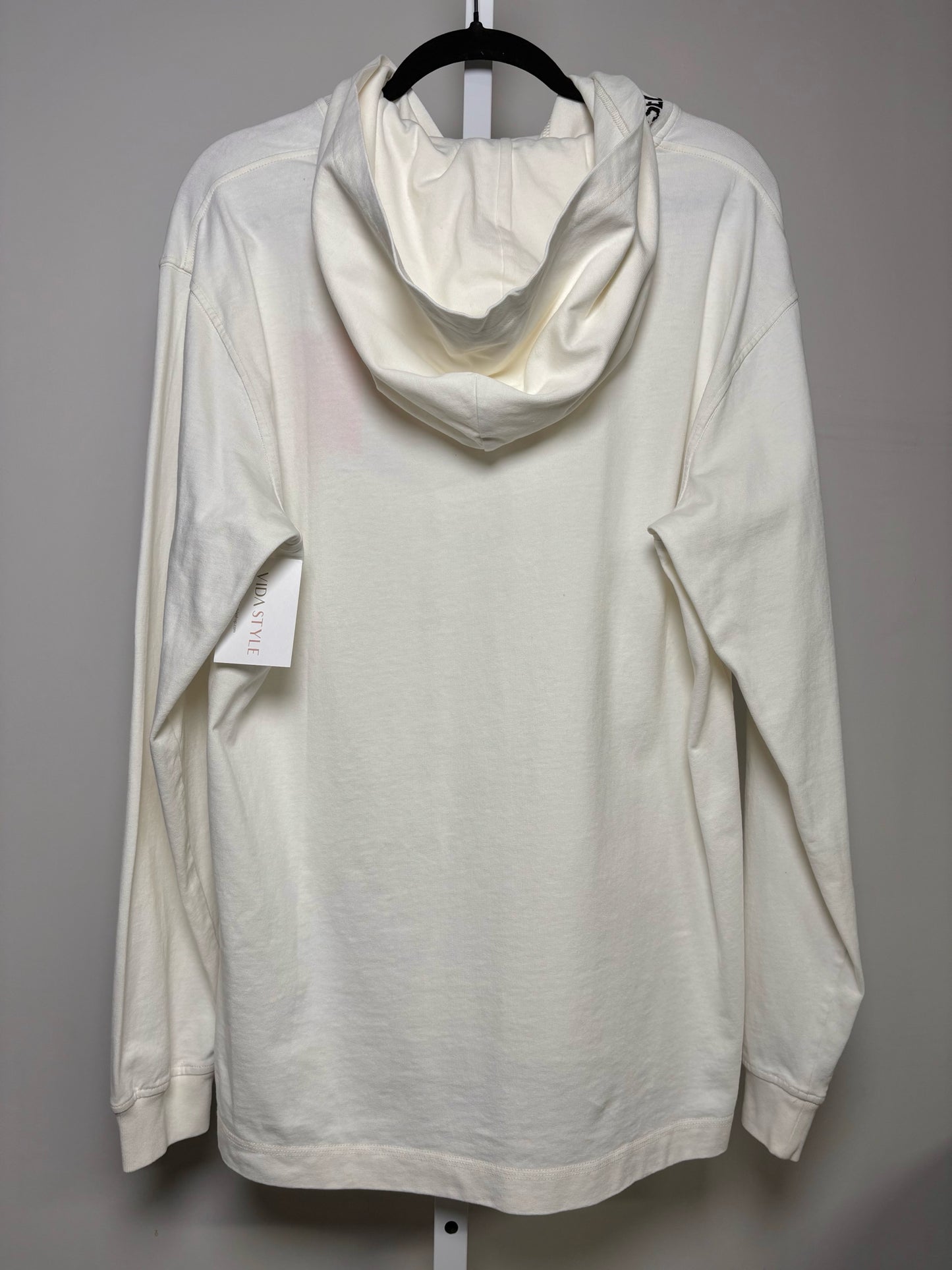 Diesel White Cotton Solid Men's Hood Sweatshirt