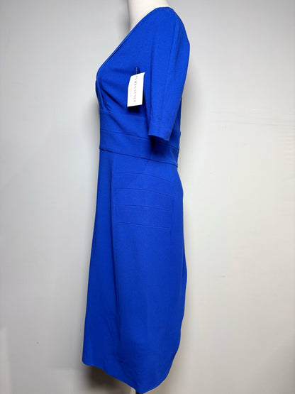 Women Size 42 Narciso Rodriguez Royal Blue Solid NWT Dress