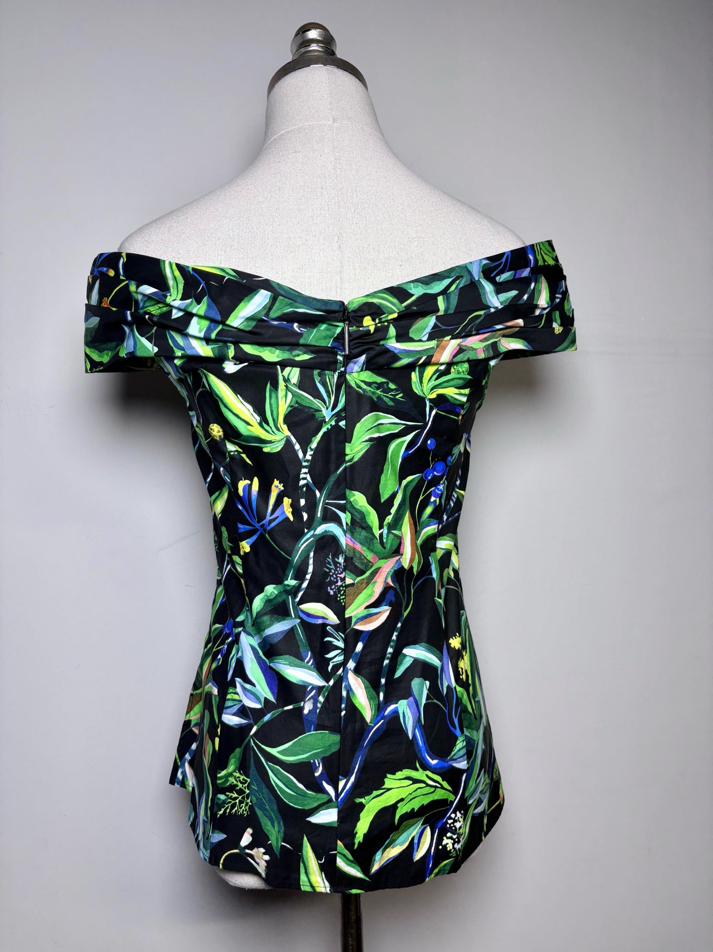 Women Size 2 (S) Jason Wu Collection Multi-Color Floral Print Cotton NWT Top