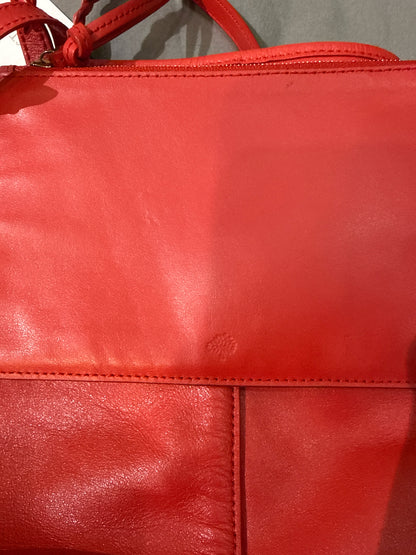 Mulberry Dorset Red Nappa Leather Tote