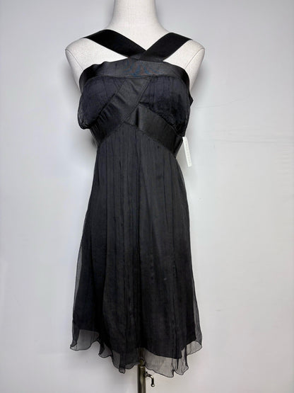Women Size L Leon Max Black Solid Dress