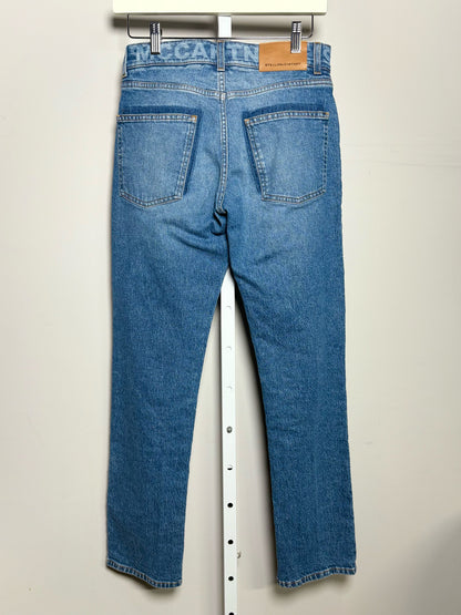 Women Size 25 (0) Stella McCartney Denim Solid Cotton Jeans