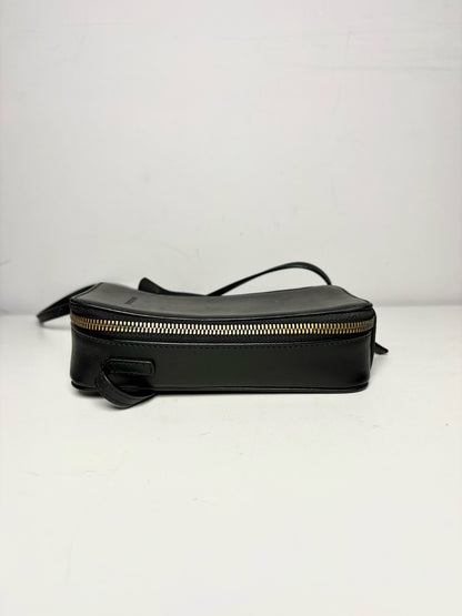Emporio Armani Black Leather Men's Bag