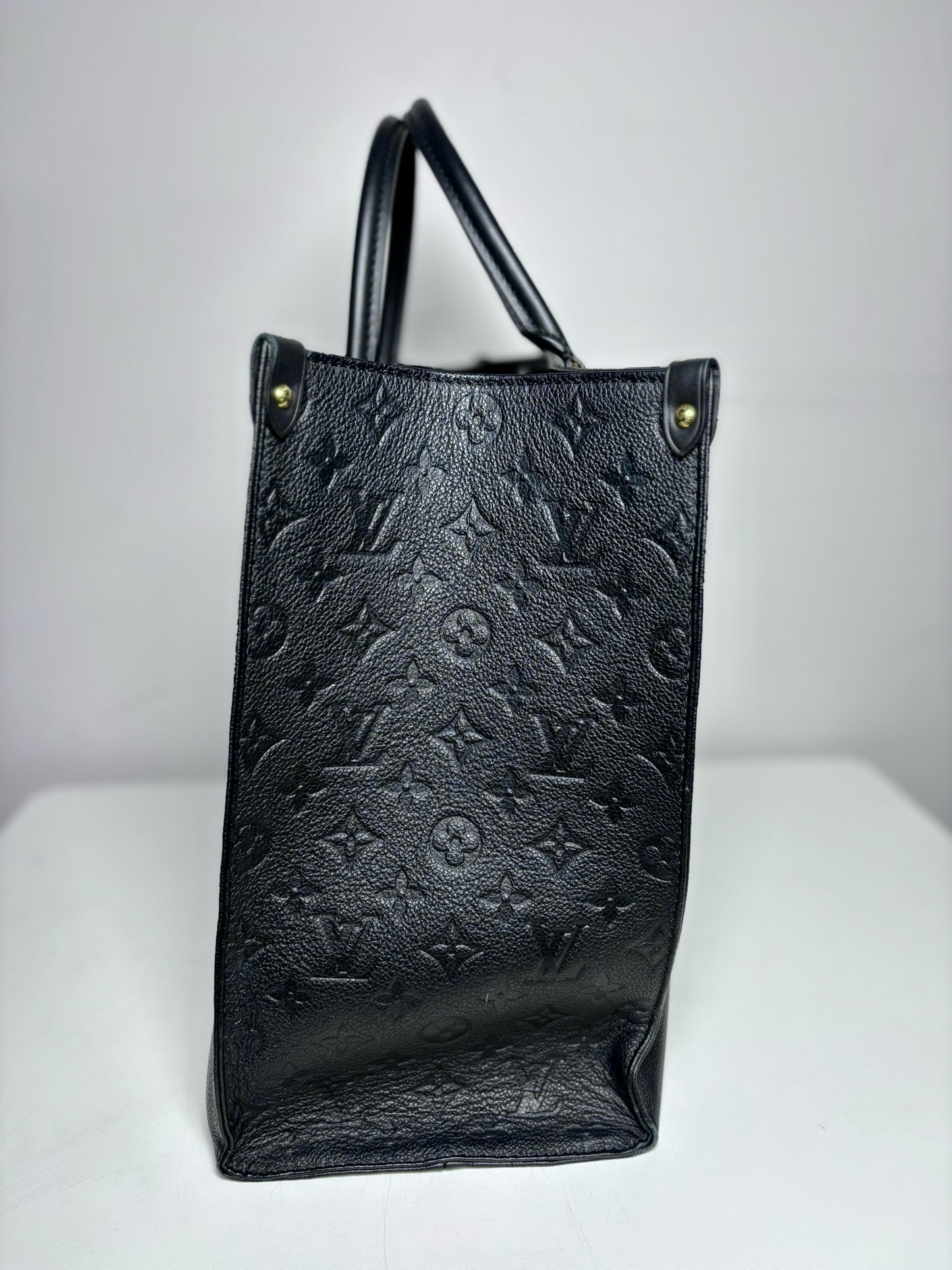 Louis Vuitton Monogram Empreinte Leather Pre-owned Black Purse