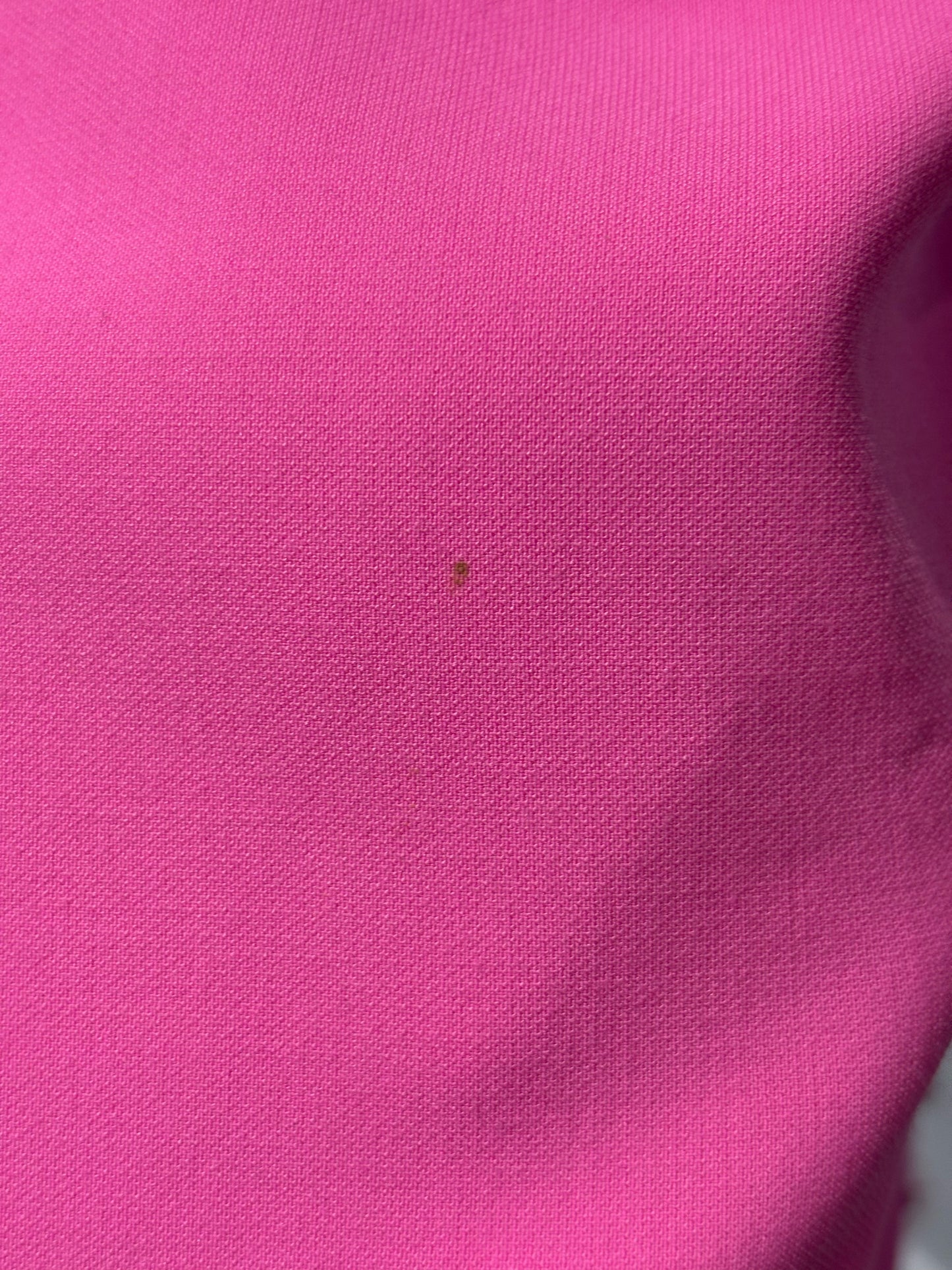 Women Size 6 Likely Hot Pink Solid Polyester Blend Women's Polyester Blend Dress