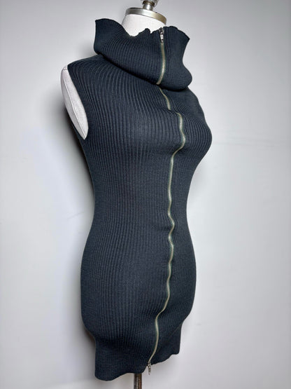 Women Size XS Maison Margiela Forest Green 100% Wool Pre-owned Sweater