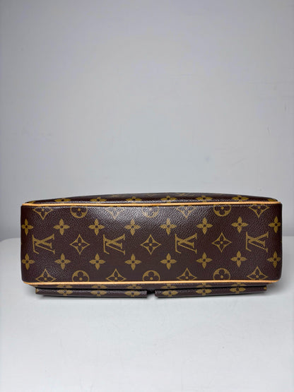 Louis Vuitton Vivacite MM Monogram Coated Canvas Authentic Bag Pre-owned